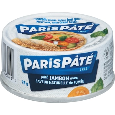 Paris Pâté Pâté de jambon Paris Pâté 78 g, 1,92 $/100g