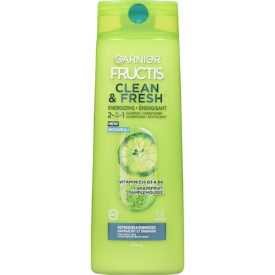 Garnier Fructis Clean & Free 2-in-1 Shampoo 370 ml, $1.35/100ml