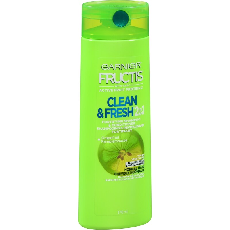 Fructis Clean & Free 2-in-1 Shampoo