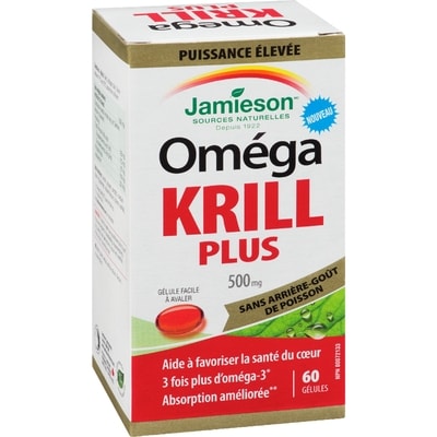 Oméga Krill Plus 500 mg