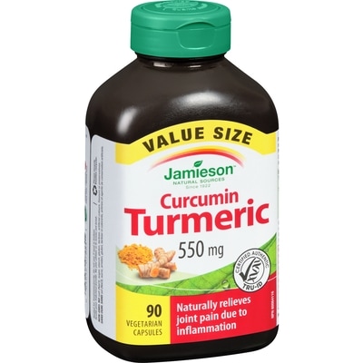 Turmeric Curcumin 550 mg Value Size