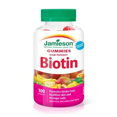 Jamieson High Potency Biotin Gummies 100 ea, $0.19/1ea