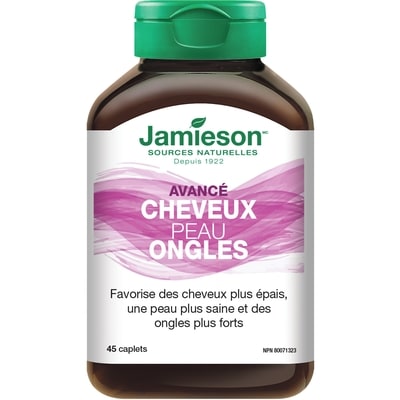 Jamieson Cheveux, peau et ongles Avancé 45 ea, 0,53 $/1ch