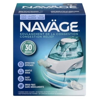 Navage Système d'Hygiène Nasale 1 ea, 119,99 $/1ch