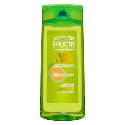 Garnier Shampooing Sleek & Shine de Fructis 650 ml, 1,38 $/100ml