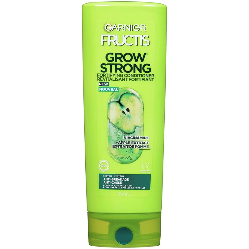 Fructis Grow Strong Fortifying Conditioner for Healthier, Shinier Hair