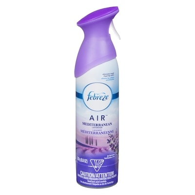 Febreze Assainisseur d’air, lavande méditerranéenne 250 g, 2,40 $/100g