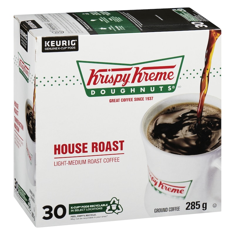 Doughnuts Value Pack Light Roast Coffee 30 K-Cup Pods
