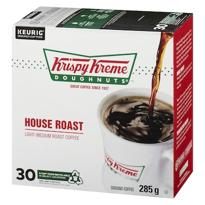 Doughnuts Value Pack Light Roast Coffee 30 K-Cup Pods