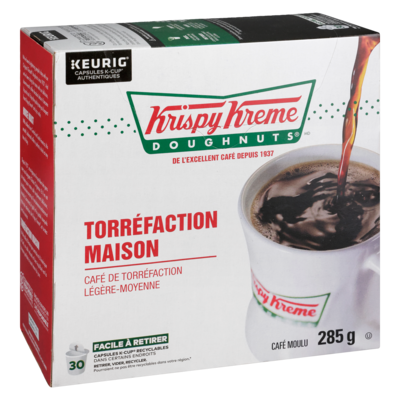 Doughnuts Format Économique Café de Torréfaction Légère 30 K-Cup Capsules