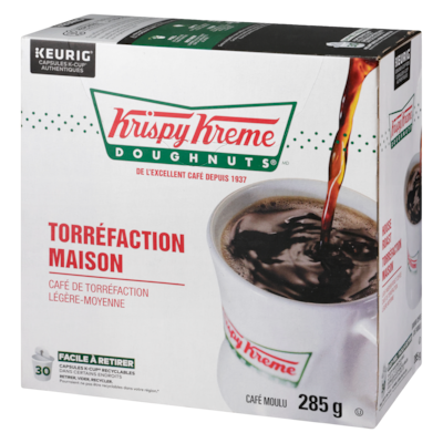 Doughnuts Format Économique Café de Torréfaction Légère 30 K-Cup Capsules