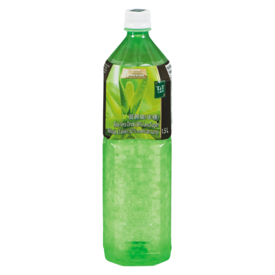 T&T Aloe Vera Drink, 50% Less Sugar 1.5 l, $0.19/100ml