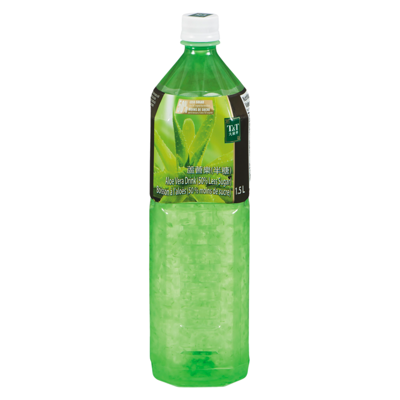 Aloe Vera Drink, 50% Less Sugar