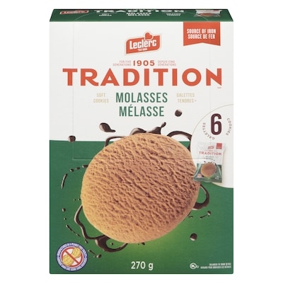 Leclerc Biscuits Tradition à la mélasse 270 g, 1,11 $/100g