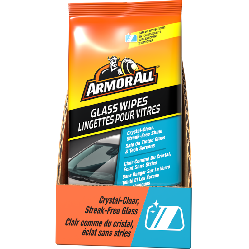 Glass Cleaner Wipes - 60 Count