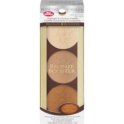 Physician's Formula Bronze Booster Highlight & Contour Palette 6810 Matte Sculpting 7.5 g, $259.33/100g