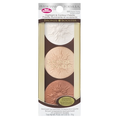 Physician's Formula Bronze Booster Highlight & Contour Palette 6809 Shimmer Strobing 7.5 g, $279.87/100g