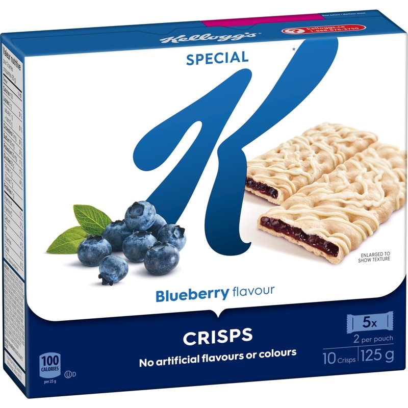 Special K Fruit Crisps, Blueberry Flavour 10 Bars