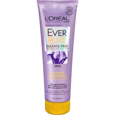 L’Oréal Hair Expert EverPure Shampooing Blond Iris 250 ml, 4,94 $/100ml