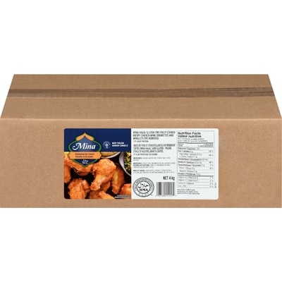 Maple Leaf Ailes de poulet halal, cuites, surgelées 4 kg, 2,17 $/100g