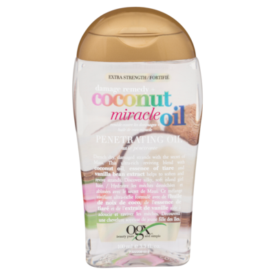Ogx Damage Remedy + Coconut Miracle Oil Penetrating Oil 100 ml, $10.00/100ml