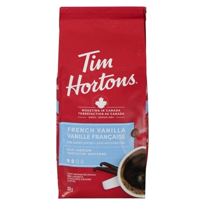 Tim Hortons Café vanille française 300 g, 5,00 $/100g