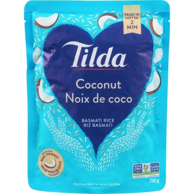 Tilda Riz basmati noix de coco Legendary 250 g, 1,40 $/100g