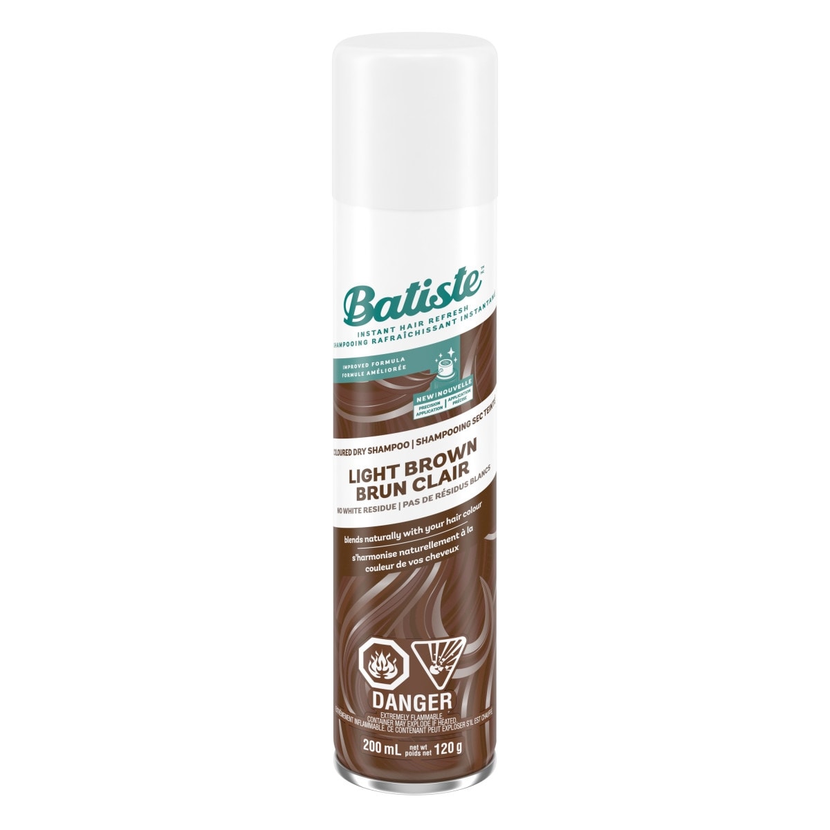 Batiste Dry Shampoo Beautiful Brunette 200 ml, $4.50/100ml