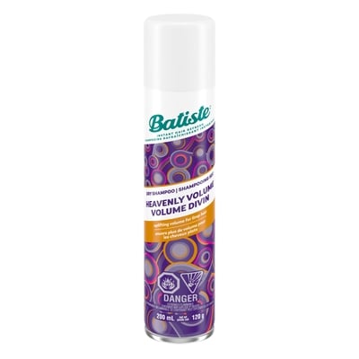 Batiste Dry Shampoo Heavenly Volume 200 ml, $7.50/100ml