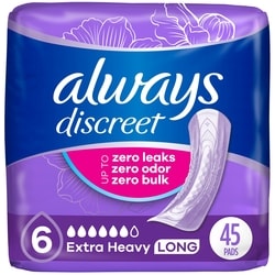 Discreet Maximum Pads, Ultra Long