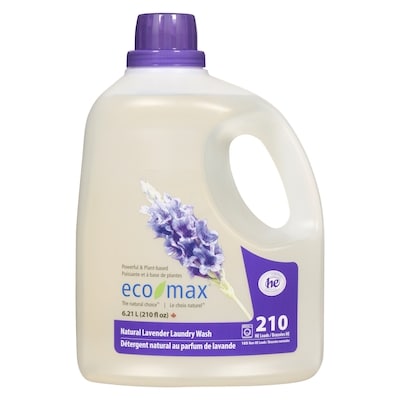 Eco-Max Laundry Wash Lavender 6.21 l, $0.35/100ml