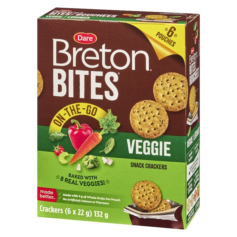 Breton Veggie Bites On the Go Packs