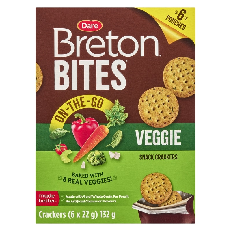 Breton Veggie Bites On the Go Packs