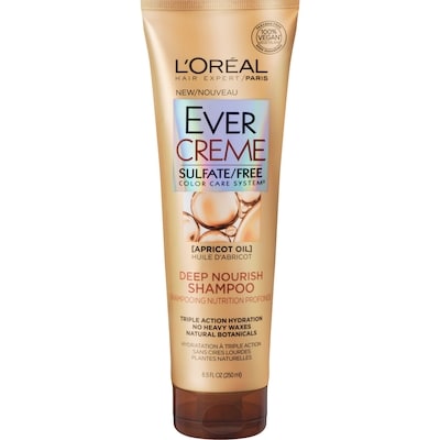 L'Oreal Paris Hair Expert Ever Creme Moisture Care System Apricot Oil Deep Nourish Shampoo 250 ml, $6.40/100ml