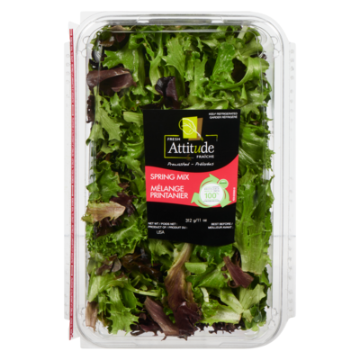 Attitude Fraîche Mélange printanier prélavé 312 g, 2,08 $/100g