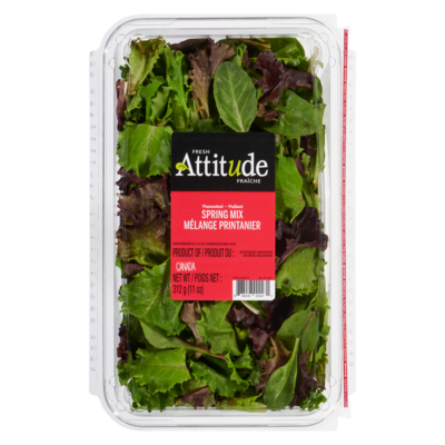 Attitude Fraîche Mélange printanier prélavé 312 g, 2,08 $/100g