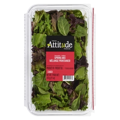Attitude Fraîche Mélange printanier prélavé 312 g, 2,24 $/100g