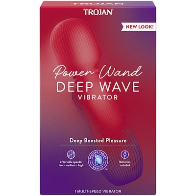 Trojan Deep Vibrations Massager Power Wand 1 ea, $27.99/1ea