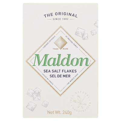 null Maldon Sea Salt Flakes 240 g, $3.75/100g