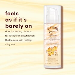 Hawaiian Tropic Weightless™ Oil-Free Face Suncreen Lotion SPF30