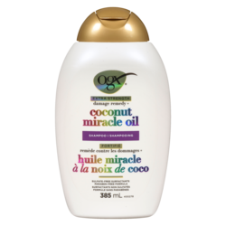 Ogx Shampooing Remède Contre les Dommages + Huile de Coco Miracle 385 ml, 3,11 $/100ml
