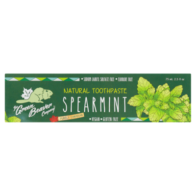 Green Beaver Jr Dentifrice, menthe verte 75 ml, 9,32 $/100ml