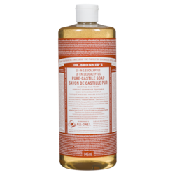Organic Castile Liquid Soap, Eucalyptus