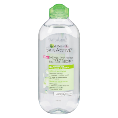 Garnier Micellar Water for Oily Skin, Facial Cleanser & Makeup Remover 400 ml, $2.75/100ml