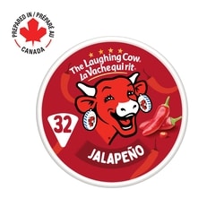 The Laughing Cow Jalapeño Spreadable Cheese 32P 535 g, $2.33/100g