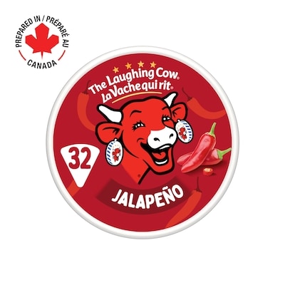 The Laughing Cow Jalapeño Spreadable Cheese 32P 535 g, $2.06/100g