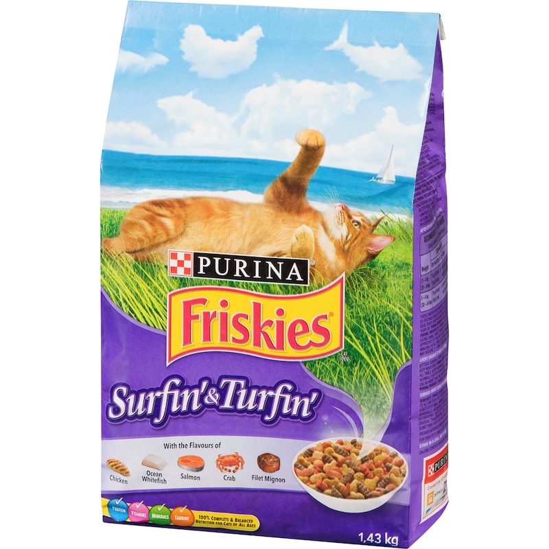Friskies Surfin' & Turfin', Dry Cat Food