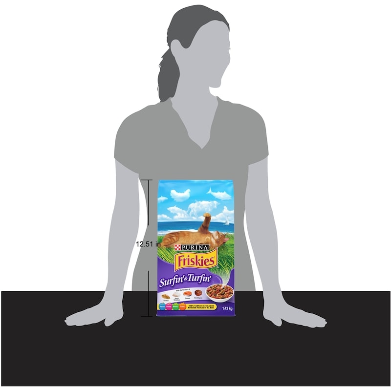 Friskies Surfin' & Turfin', Dry Cat Food