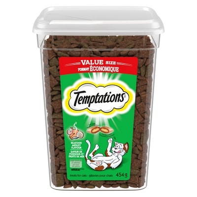 Temptations Cat Treats, Seafood Medley Flavour 454 g, $1.54/100g