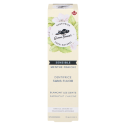 Green Beaver Jr Dentifrice Sensibilité, menthe 75 ml, 9,99 $/100ml